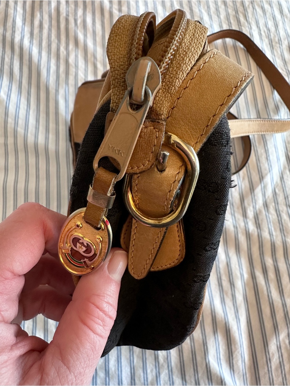 Vintage Gucci Micro GG Canvas Bag - Picture 15 of 16